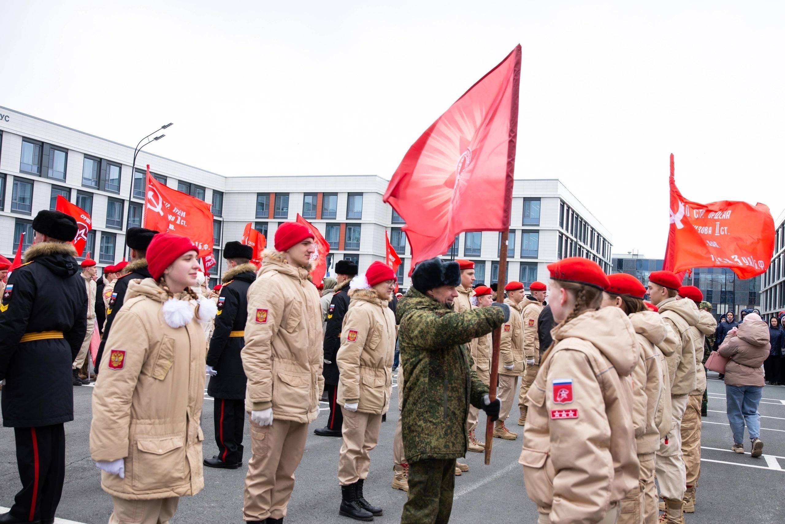 Стартовала “Эстафета Знамени Победы”.